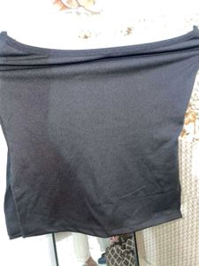 Strapless Black &amp; White Tube Top