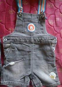 Cute Denim Overalls Set (jumpsuit)