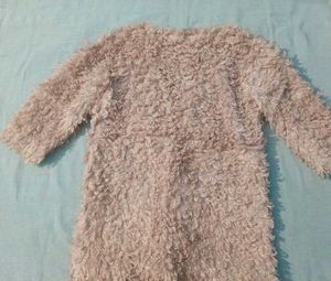 Faux Fur Light Pink Jacket 🩷