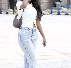 Elegant white top- stylish and versatile