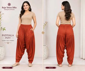 Lycra Pattiyala pant XXL
