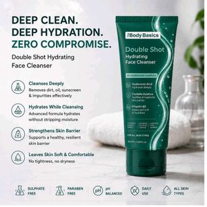 Body Basics Double Shot Hydrating Face Cleanser