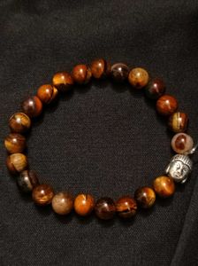 Elegant Tiger Eye Buddha Bracelet ✨