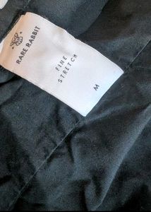 Classic Black Men's Dress Shirt..size:-M