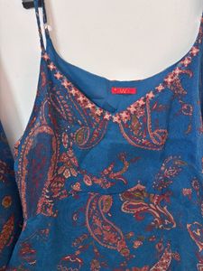 Blue Sharara Set