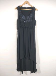 Rocky Star Black Embellya Western Dress(Women's)
