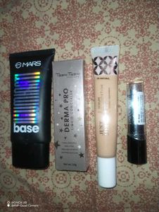 Makeup Base, Concealer &amp; Foundation Set