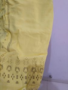 Yellow Kurti Beautiful Like New Kurt