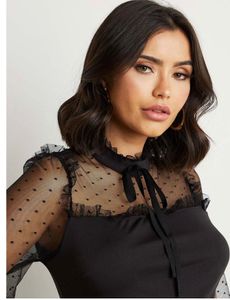 Elegant Black Midi Dress