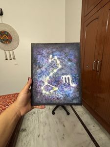 Scorpio Constellation Art : Zodiac Sign
