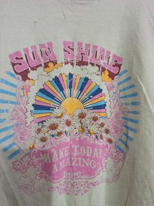Retro "Sun Shine" Graphic Tee