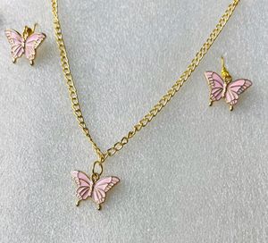 2set Combo Earrings Whit Necklaces