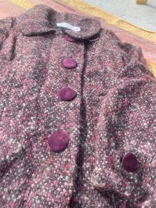 Girls' Tweed Coat