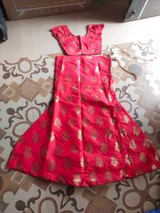 Red Lehenga Choli Set