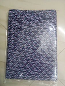 Comfortable Zip Type Printed Nighty XL