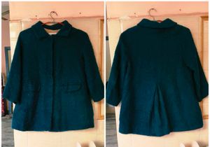 Very Cute N Beautiful Woolen Furry Coat