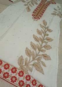 Elegant Embroidered Party Wear Suit