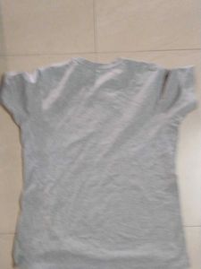 Grey "Let's Sail Away" Graphic T-Shirt