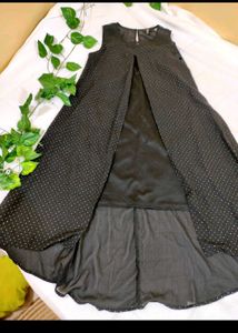 Black Embellished Ethnic dress
