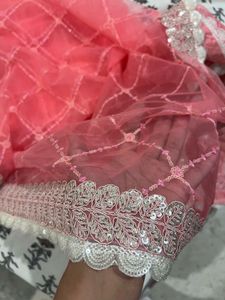 Multi color Lehenga with Dupatta - Emb