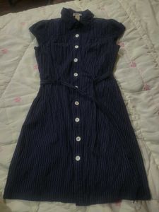 Striped Forever Shirt Dress