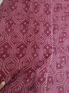 Elegant Maroon duppata with Intricate Pattern