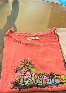 Coral Graphic T-Shirt