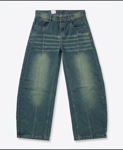 Men's Baggy Wash Jeans