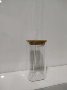 Pinteresty  Glass  Sipper With Straw