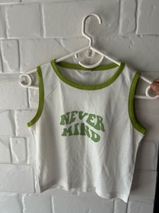 White SSS Tank Top