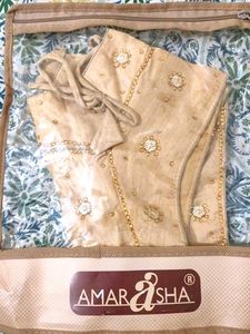 Silk Golden Blouse
