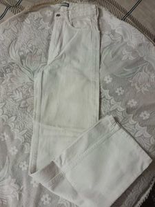 White Denim Jeans