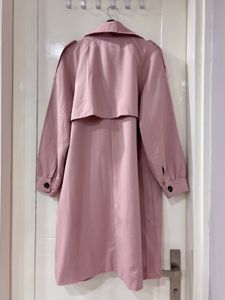 Classic Trench Coat(Pink- mauve colour)