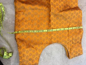 Yellow Brocade Kurta