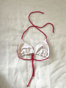 Vibrant Pink Halter Bikini Top