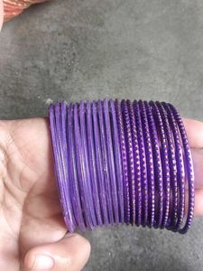 Purple Bangles Set