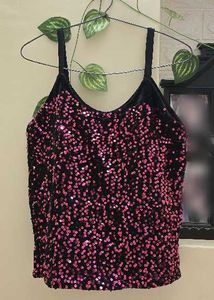 Sparkling Sequin Camisole Top