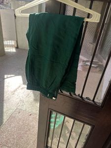 Elegant Green Embroidered Kurta Set
