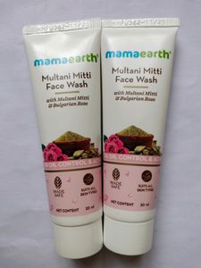 Mamaearth Multani Mitti Face Wash Pack Of 2