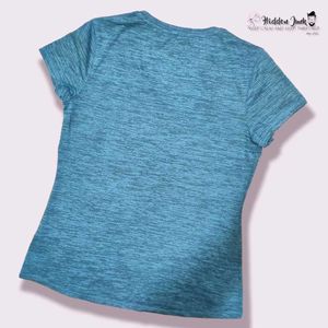 Blue V-Neck T-Shirt