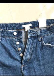 H&amp;M High Raise Wide Leg Jeans For Women
