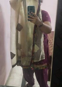 organza  dupatta