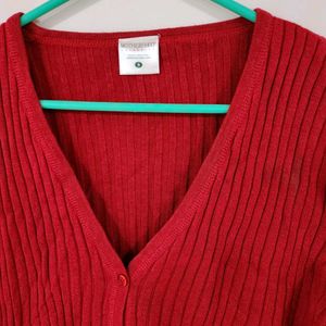 Christmas Red Cardigan