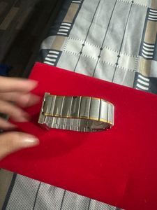 Titan Silver and Gold Watch