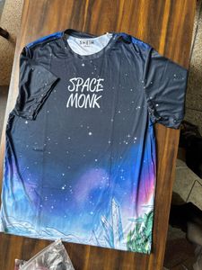 Space Monk Graphic T-Shirt
