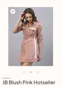 Just billi luxe Pink Utility Dress