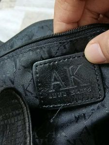 Anne Klein Chic Black Textured Hobo Bag