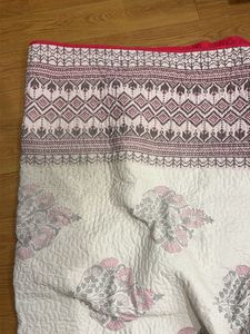 Floral Quilted thick Throw Blanket