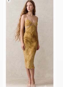Elegant Lace Trim Dress