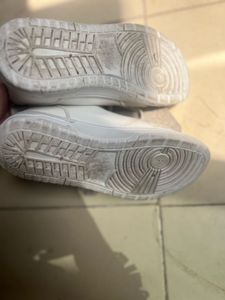 White High-Top Sneakers